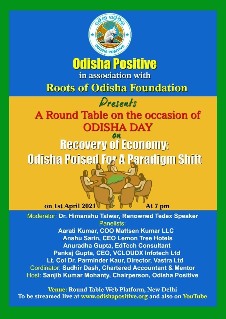 Recovery of Economy: Odisha Poised for a Paradigm Shift